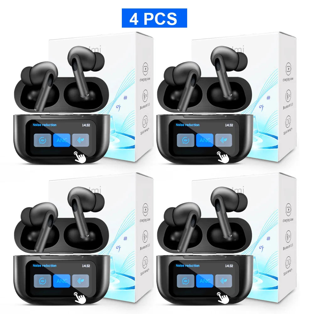 Auriculares inalámbricos Xiaomi Tws con Bluetooth, sonido estéreo HD, caja de carga, pantalla táctil LCD, deportivos, intrauditivos