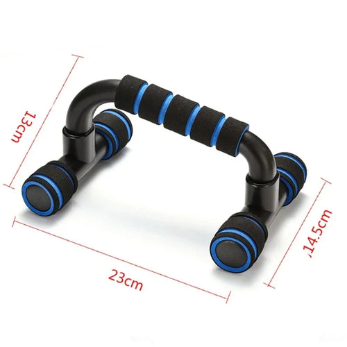 1 par de barras de flexiones en forma de U, equipo de fitness con agarre de esponja para entrenamiento muscular, barra de flexiones para pecho, gimnasio en casa, culturismo