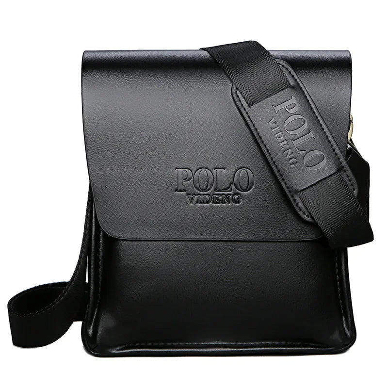 Bolso de hombro único para negocios de ocio Bolso vertical Polo Bolso de hombro inclinado de tendencia para hombre