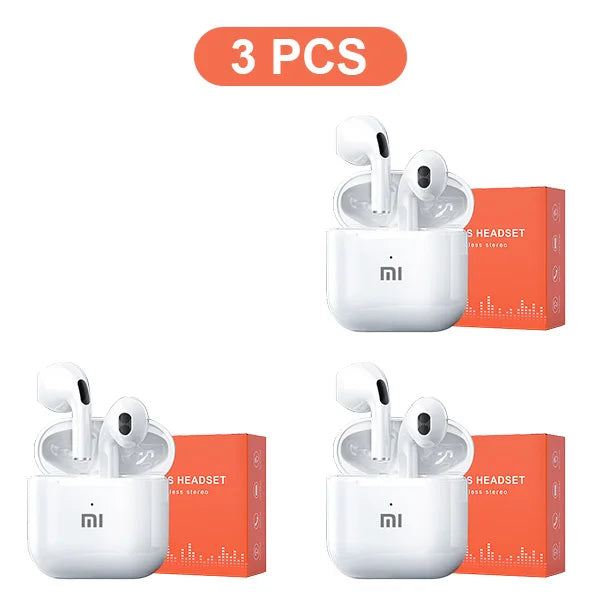 Auriculares inalámbricos Xiaomi con Bluetooth TWS 5.2, deportivos, impermeables, intraauriculares de alta fidelidad con micrófono para teléfonos inteligentes.