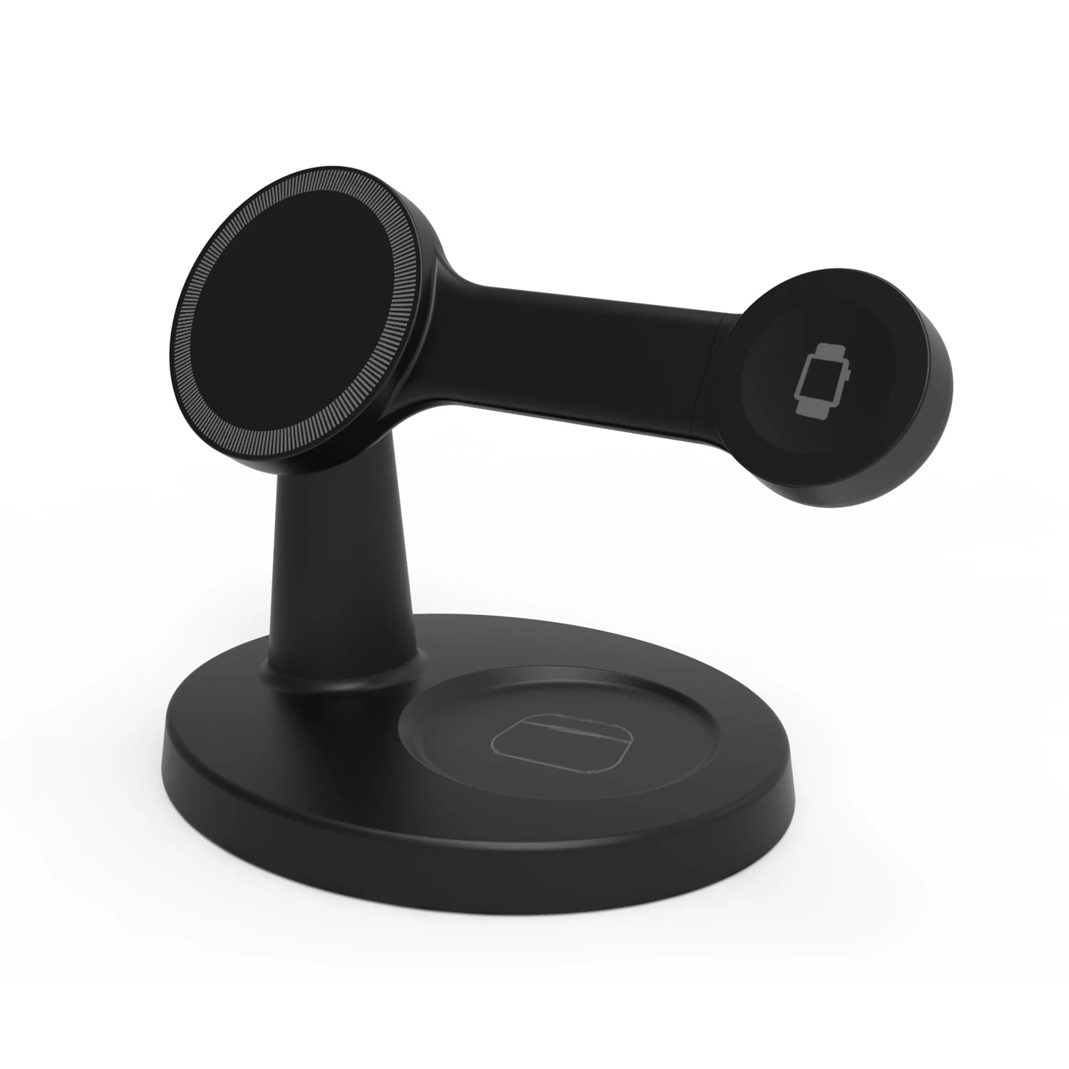 Cargador inalámbrico magnético 3 en 1 para iPhone 16, 15, 14, 13 Pro Max, Apple Watch 9, 8 y AirPods Pro. Estación de carga rápida.