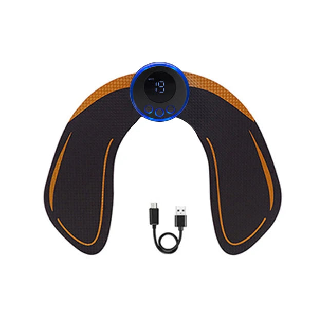 Estimulador muscular abdominal eléctrico EMS inalámbrico para glúteos y cadera, pérdida de peso, adelgazamiento corporal para brazos, espalda, piernas, cintura y fitness.