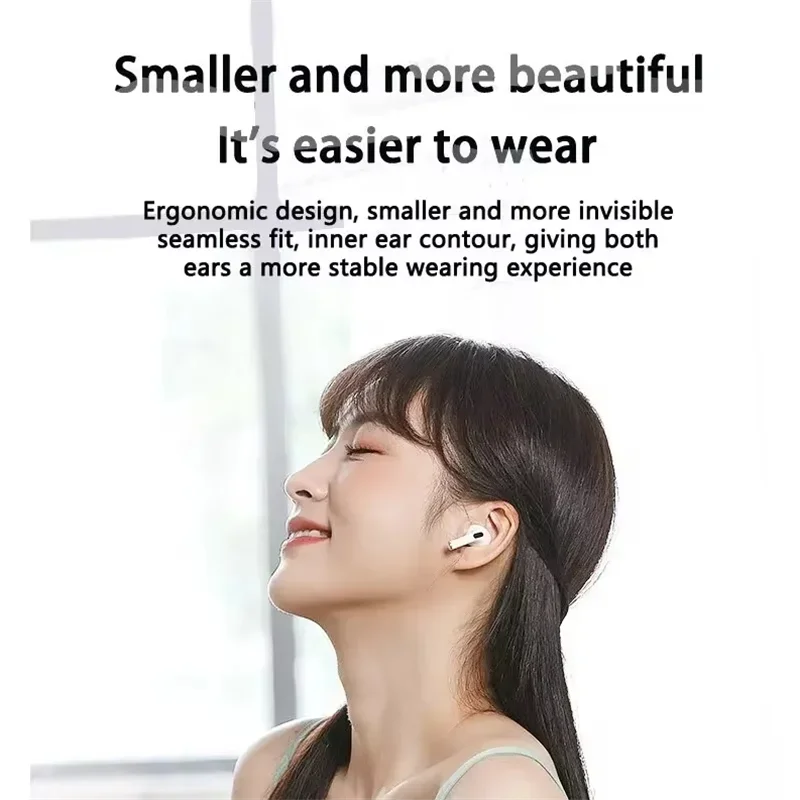 Auriculares Bluetooth Pro4 TWS estéreo 9D, inalámbricos, intraaurales, de alta fidelidad, manos libres con micrófono para Xiaomi