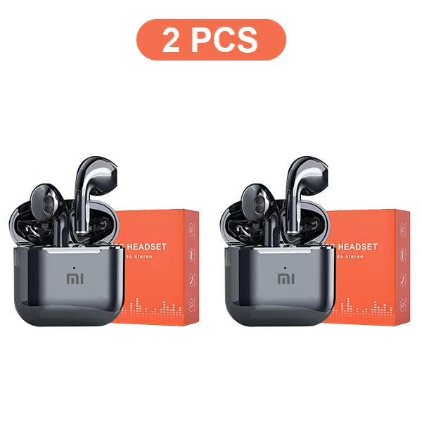 Auriculares inalámbricos Xiaomi con Bluetooth TWS 5.2, deportivos, impermeables, intraauriculares de alta fidelidad con micrófono para teléfonos inteligentes.