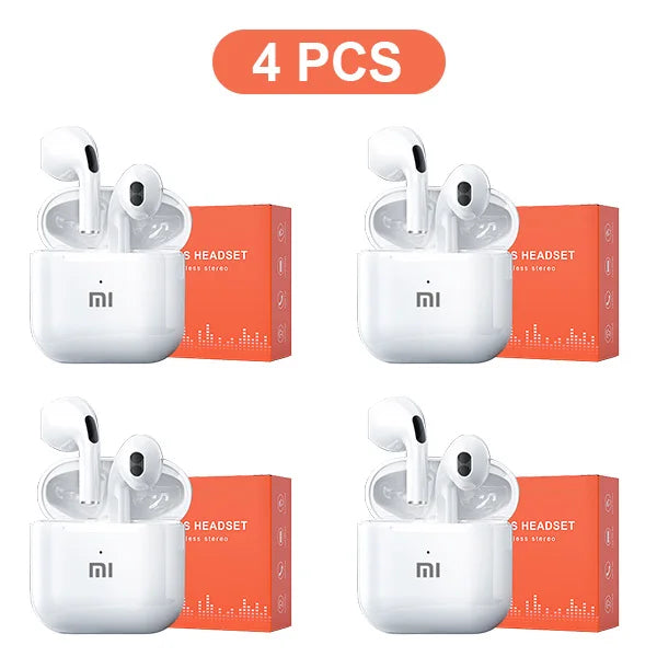 Auriculares inalámbricos Xiaomi con Bluetooth TWS 5.2, deportivos, impermeables, intraauriculares de alta fidelidad con micrófono para teléfonos inteligentes.