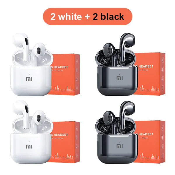 Auriculares inalámbricos Xiaomi con Bluetooth TWS 5.2, deportivos, impermeables, intraauriculares de alta fidelidad con micrófono para teléfonos inteligentes.