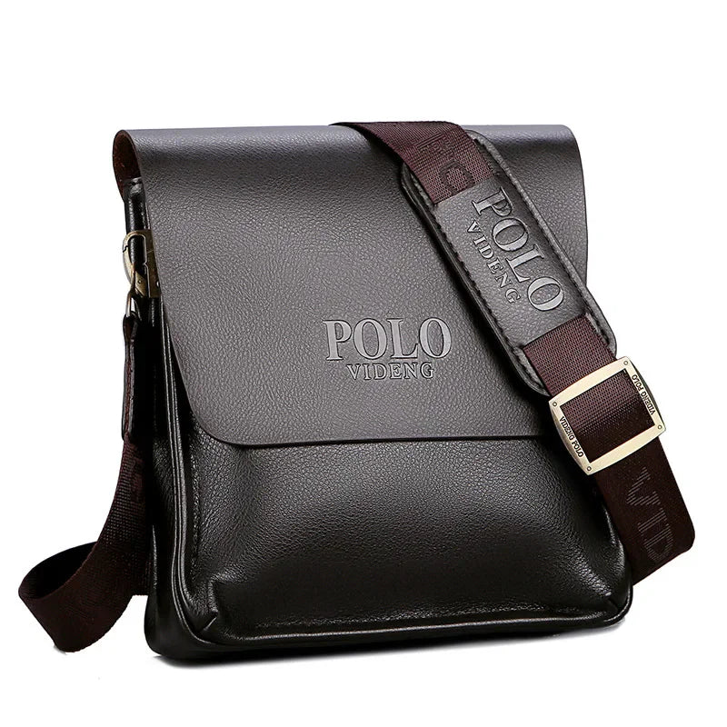 Bolso de hombro único para negocios de ocio Bolso vertical Polo Bolso de hombro inclinado de tendencia para hombre
