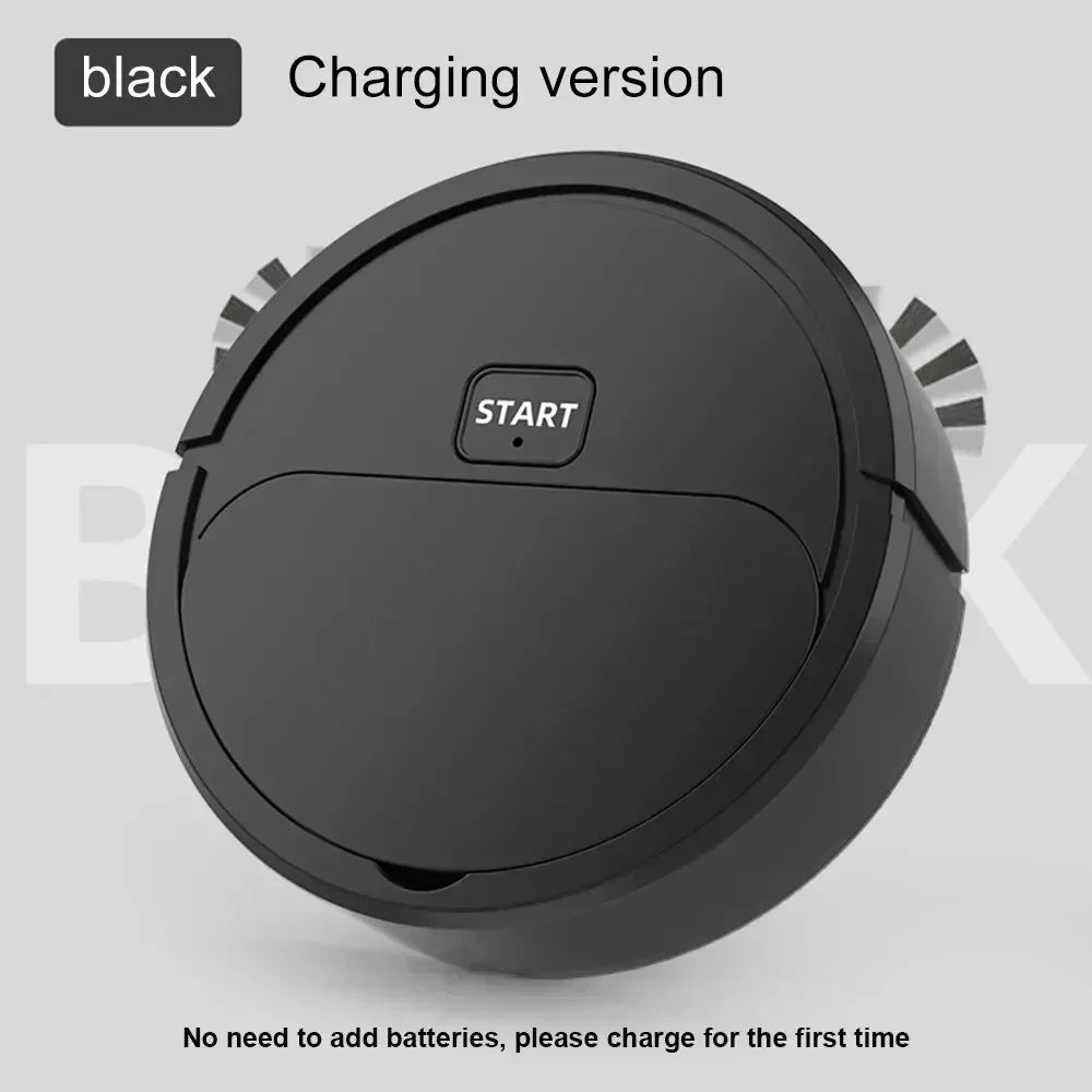Aspiradora robótica portátil mini, automática, 2024, recargable por USB, para suelos húmedos y secos, tres en uno, para el hogar